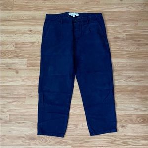 Topman Navy Blue Men's Pants